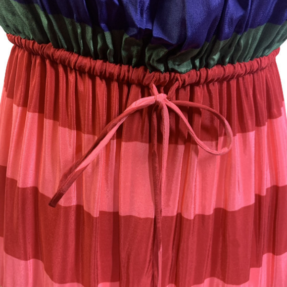 FARM RIO Mixed Stripes Strapless Maxi Dress - NWT - Picture 6 of 16